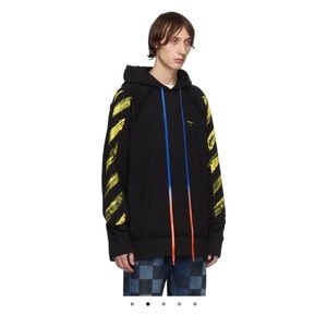 New with tag  off white hoodie 100% cotton